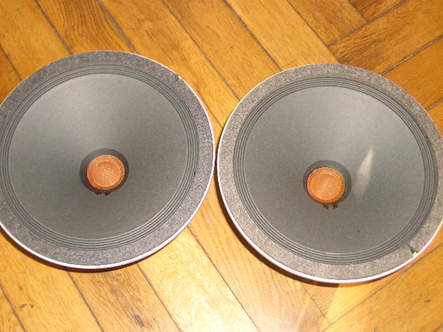 Siemens Klangfilm 6Ruf-LSP-15p (Kl.-L307) Fullrange Speaker Pair.